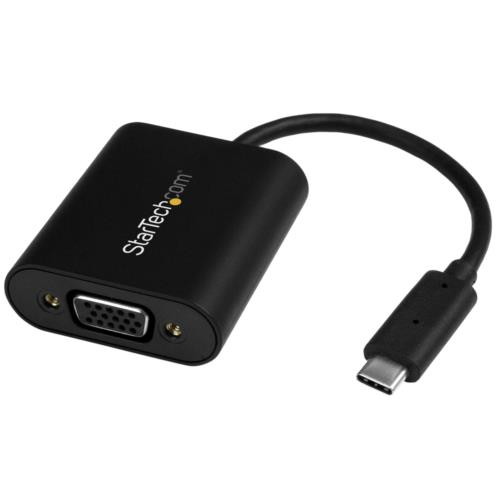 StarTech CDP2VGASA [USB-C-VGA変換アダプタ プレゼンテーション・モード切替スイッチ]
