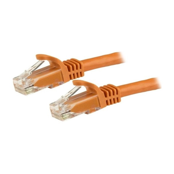 乐天商城 - StarTech N6PATC5MOR オレンジ [カテゴリ6 LANケーブル 5m ツメ折れ防止RJ45コネクタ]