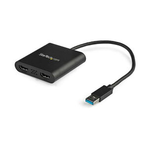 StarTech USB32HD2 ֥å [USB 3.0-ǥ奢HDMIѴǥץ쥤ץ 4K/30Hzб]