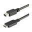 StarTech CDP2MDPMM1MB ブラック [USB Type-C-ini DisplayPort 変換ディスプレイアダプタケーブル 1m 4K/60Hz]