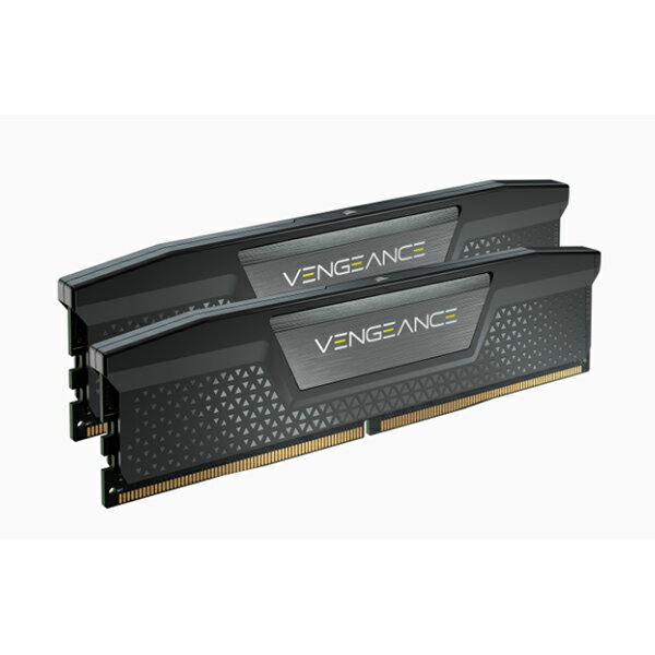 Corsair CMK64GX5M2B5200C40 DDR5 5200MHz 64GB(32GBx2) UDIMM 40-40-40-77 VENGEANCE Black 1.25V デスクトップPC用メモリー