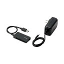 ELECOM U3HS-A420SBK USB3.0HUB セルフパワー タブレット向け 4ポート ブラック メーカー直送