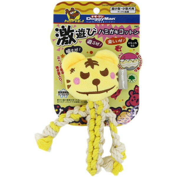 ドギーマン 激遊びハミガキコットン とらっち SS メーカー直送