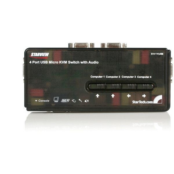 StarTech SV411KUSB [4�ݡ���USB��³KVM�����å� �����ǥ����б� �����֥�Ʊ��] �᡼����ľ��