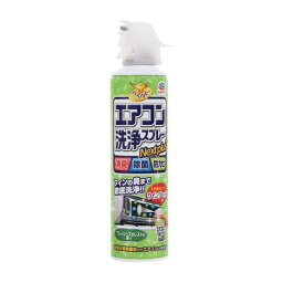 大日本除虫菊 らくハピ エアコン洗浄スプレー Nextplusフレッシュフォレストの香り 420mL 新生活