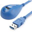 StarTech USB3SEXT5DSK ֥롼 [USB 3.0Ĺ֥ 1.5m Type-A() - Type-A(᥹)] ᡼ľ
