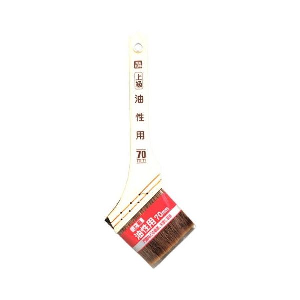 商品説明★ PC上級油性用 一般的な塗装用として使用していただき、納得できるハケです。 獣毛と化繊との混毛により、含みが良く、塗りやすく作業性がよいハケです。スペック* 規格: 70mm* 重量: 80g