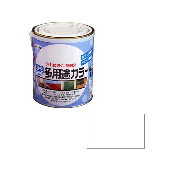 Paint - アサヒペン AP 水性多用途カラー 1.6L クリヤ