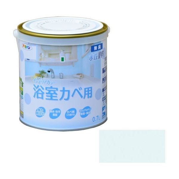 【10/25!エントリーでP10倍】 アサヒペン AP New水性インテリア浴室カベ0.7L ライ...