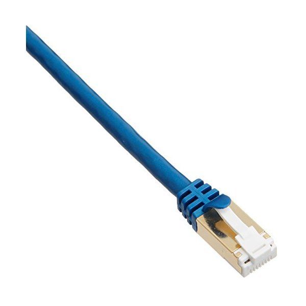 ELECOM LD-TWST/BM200 ブルーメタリック [ツメ折れ防止LANケーブル(Cat7対応/20m)] メーカー直送
