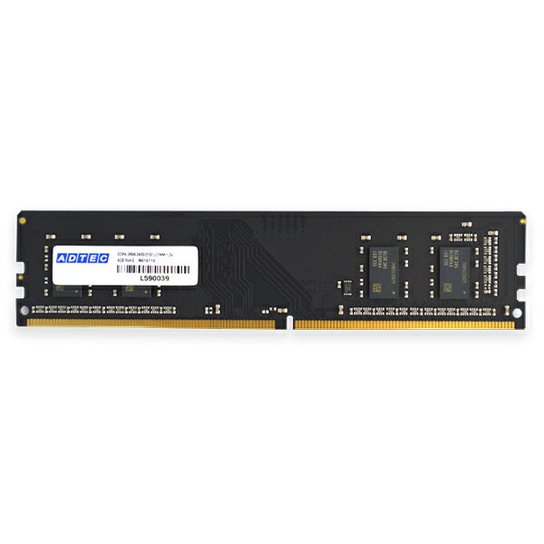 ADTEC ADS3200D-16G4 DDR4-3200 PC4-3200 (PC4-25600) 288pin UDIMM 16GB×4枚