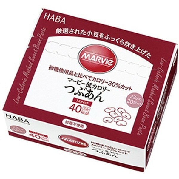 マービー 低カロリーつぶあん スティック 箱タイプ 440g(20本)