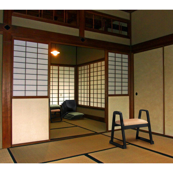 東谷 BC-113FYE ハンドル付きチェア グリーン メーカー直送