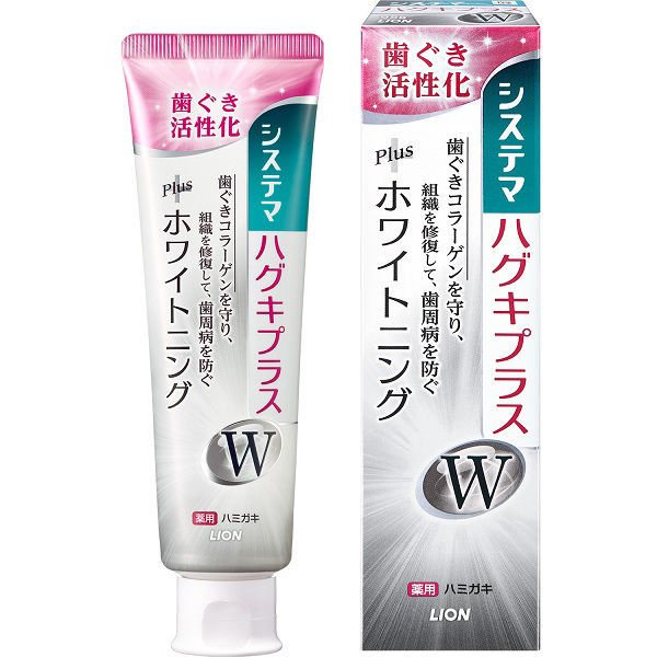 ご注文前にご確認ください※ 商品パッケージや仕様につきまして、予告なく変更されることがございます。商品説明★ 歯ぐきや着色汚れが気になる方に歯周病を防ぎ、やさしくホワイトニングする歯みがき粉。★ マイルドクレンジング処方で、きめ細かな着色汚...