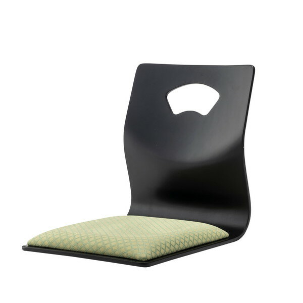 Legless Chairs - 東谷 BC-113FYE ハンドル付きチェア グリーン メーカー直送