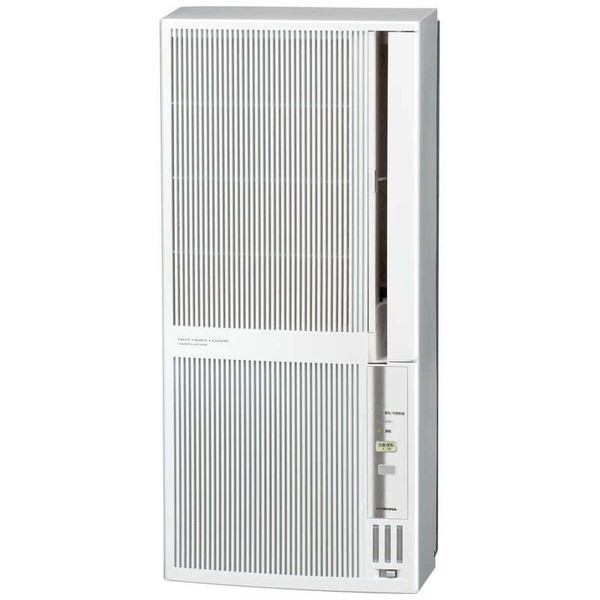 コロナ CWH-A1822-WS シェルホワイト ReLaLa 冷暖房兼用タイプ [ウインドエアコン(主に4.5〜7畳用)]