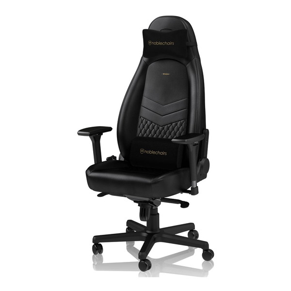 Q[~O`FA ItBX`FA ICON Real Leather {v ubN  NCjO/bLO noblechairs NBL-ICN-RL-BLA-SGL AU[ nCGhf ԍ e[N eX|[c