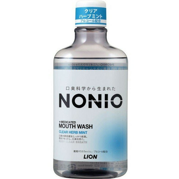 NONIO ノニオ マウスウォッシュ クリアハーブミント 600ml ライオン