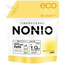 NONIO ノニオ マウスウォッシュ ノンアルコール ライトハーブミント つめかえ用 950ml ライオン