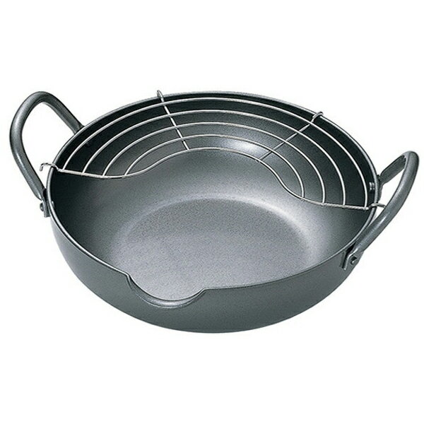 【エントリーでP5倍!20日20:00-27日1:59】 タマハシ GT-28W 極天 [極厚揚げ鍋28cm (IH対応)]