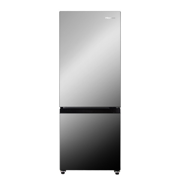 冷蔵庫 162L ハイセンス Hisense 右開き 2ドア ファン式 HR-G16AM ミラー 省エネ ...