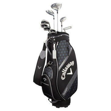 キャロウェイ(Callaway) SOLAIRE(ソレイル) レディースパッケージセット ブラック 8本セット (W#1、W#5、6H、I#7、I#9、PW、SW、PT) カーボンシャフト 【日本正規品】