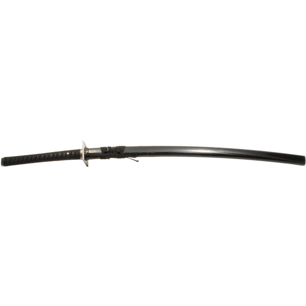 商品説明★ 一本一本丁寧に仕上げられ、各部の細部に至るまで美しい仕上げ、重量感など完成度の高い一品です。★ 武術はもちろん、インテリアやコスプレのアイテムとしても人気です。スペック* 全長：110cm 刃渡：73cm 柄長：30cm* 総重量：1285g 鞘払い：1040g * 鞘：朴の木/柄：プラ製（黒皮下地）* 金具：合金 下緒：人絹　黒糸 柄糸：人絹　黒糸 　緑金具：馬の図 頭金具：龍の図 巴透かし角鍔 刷毛目艶出し黒塗鞘 樋入刀身　利光写し刃紋※サイズは全て(約)になります。※ご使用中のトラブル等に関しましては当店では一切の責任を負いかねます。※この商品は模造刀です。観賞用、コスプレ用としてご使用下さい。また携帯に際しては、布を巻く、袋に入れる等、周囲から見えないようにする必要があります。※所持、購入に際して特別な「許可・資格」は必要ありませんが、取り扱いは十分にご注意ください。※ご使用中のトラブル等に関しましては当店では一切の責任を負いかねます。