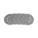 与板利器工業 日研 YOITA マジックペーパー8穴125mm 5枚入 RS-120 120 先端工具 電動アクセサリ