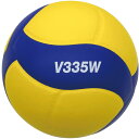V335W バレー5号 練習球 貼 黄/青 MIKASA