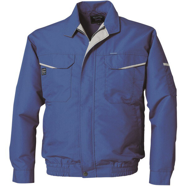 空調服 KU90470ブルー3L [綿・ポリ混紡ワーク空調服]