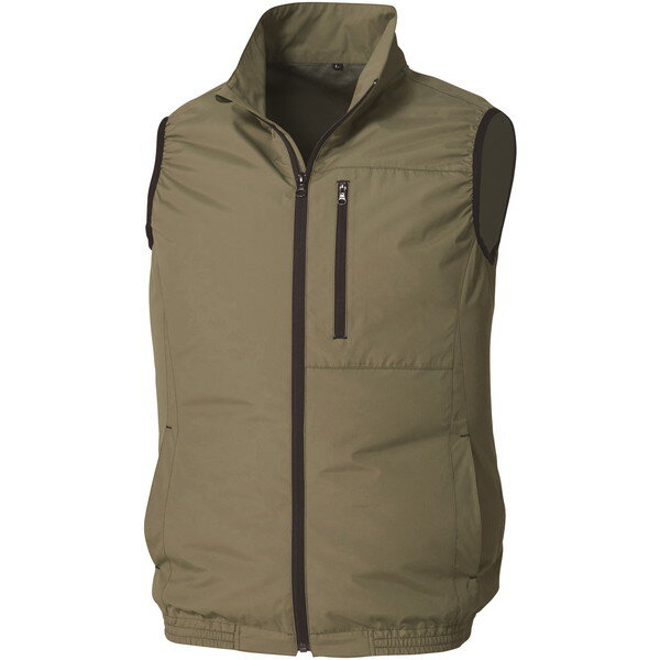 空調服 KU92140カーキグリーン3L [遮熱タチエリ空調ベスト]