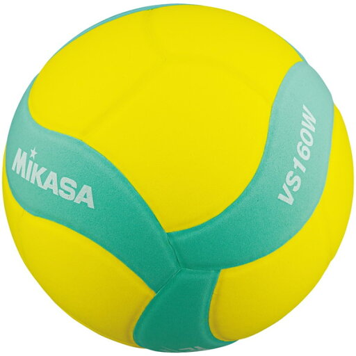 MIKASA VS160W-Y-G スマイルバレーボール4号 イエロー/グリーン MIKASA VS160W-Y-G スマイルバレーボール4号 イエロー/グリーン