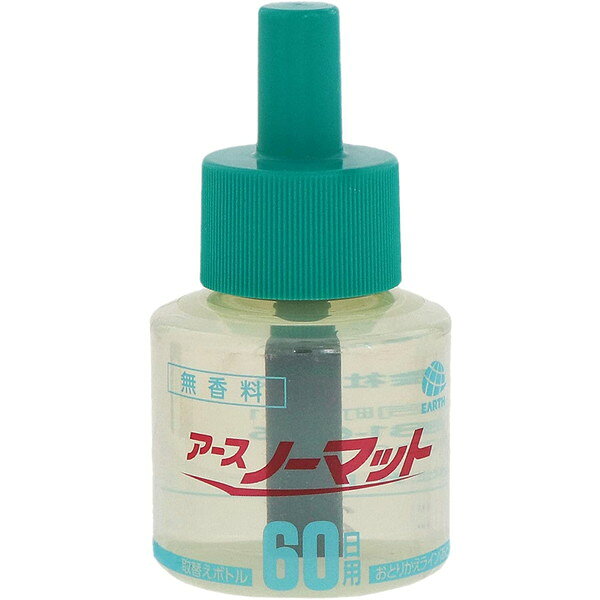 アース製薬 ノーマット取替えボトル 60日用無香料 45ml