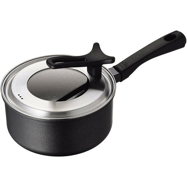 Ih/Gas Compatible - 貝印(株) DW-5643 KAI 軽い 片手 鍋 18cm ガス IH対応 DW5643
