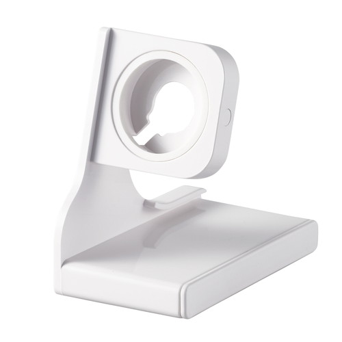 ELECOM AW-DSCHPWH Apple Watch アップルウォッチ 充電器 卓上 スタンド 縦置き Series 7 6 5 4 3 2 1/SE [45mm 44mm 42mm 41mm 40mm 38mm] 全機種対応 スリム ホワイト