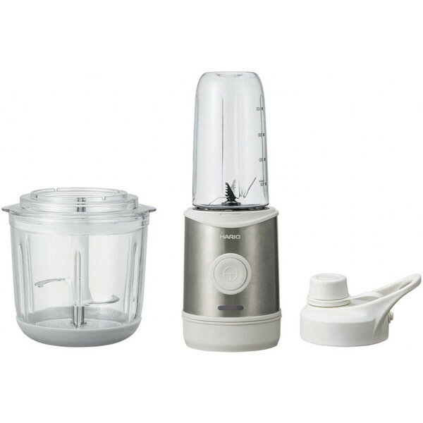 HARIO ECB-1-W ホワイト コードレス 2WAY ブレンダー ブレンダーボトル 400mL