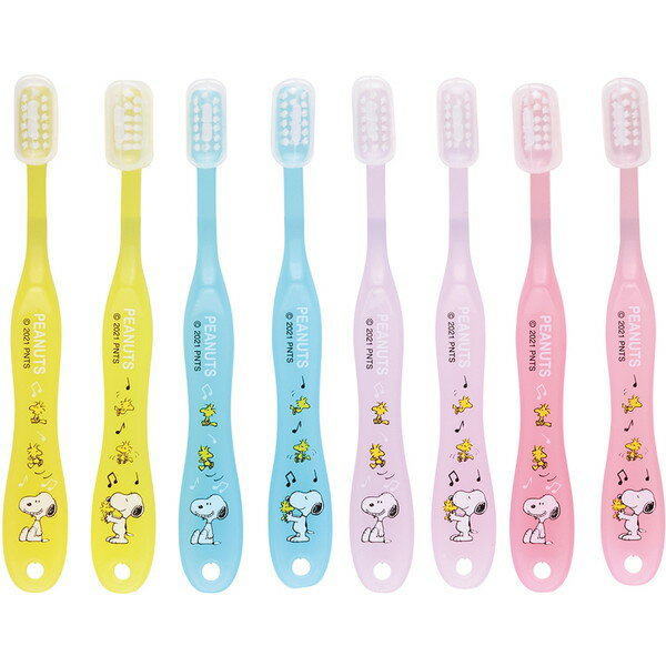 スケーター TB5SE スヌーピー 歯ブラシ 園児用 3-5才 普通 8本入 14cm
