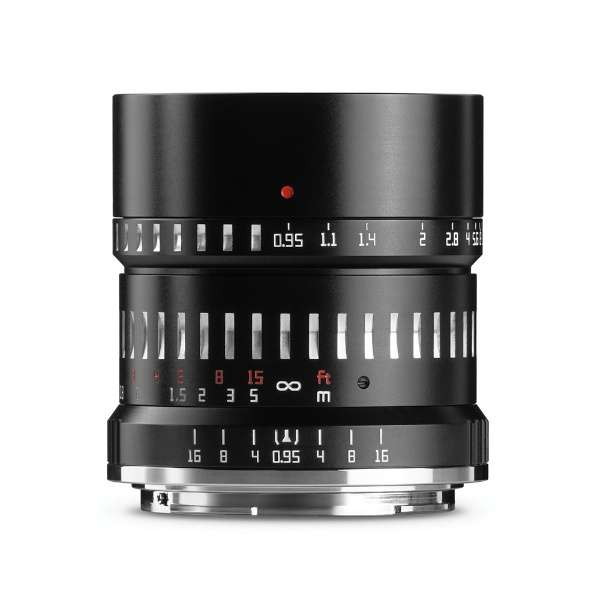 TTArtisan 50mm f/0.95C Z(BS) ブラック×シルバー [カメラ用交換レンズ (ニコンZマウント)]