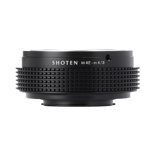 SHOTEN M42-m43 ブラック [マウントアダプター (M42マウントレンズ → マイクロフォ...