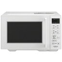 電子レンジ 19L 単機能 日立 HMR-FT19A W ホワイト 庫内フラット 温めるだけ あたため 飲み物 解凍 ボタン操作 操作簡単 出力4段階 LEDタ...