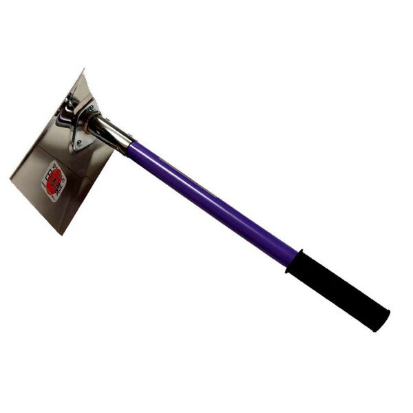 須佐製作所 王将 ステンレス製左官鍬 パイプ柄 450mm