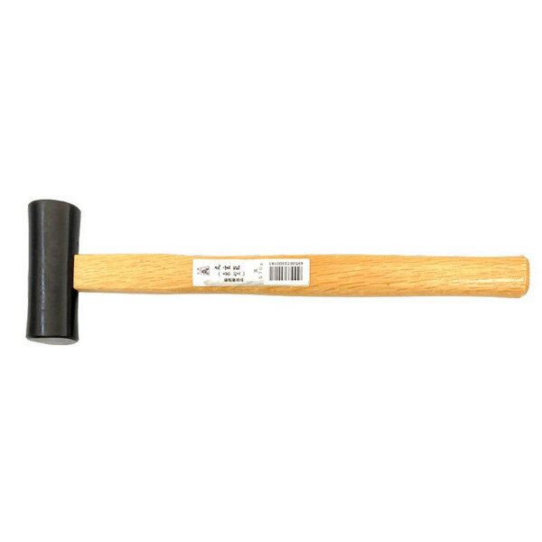 商品説明★ 用途・釘打ち。★ 機能・平面部で3/4ぐらい打ち込み、この後もう片面(凸部)で釘を打ちます。・打痕が残らず、きれいに仕上がります。スペック* 商品サイズ：30×100×365mm。775g。* パッケージサイズ：30×100×365mm。775g。* 材質：炭素鋼、樫。* サイズ：570g* 全長：360mm* 頭長：102mm* 口径：31×36mm。