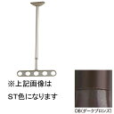 川口技研 ホスクリーン 軒裏天井用 ZA-1145-DB (1組(2本)入) 【0004-00481】(3)