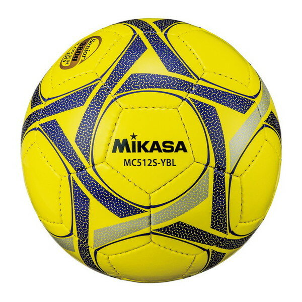 MIKASA MC512S-YBL サッカーボール トレーニング 5号球 380g 手縫い イエロー×ブルーバーゲン サッカー 用品 セール
