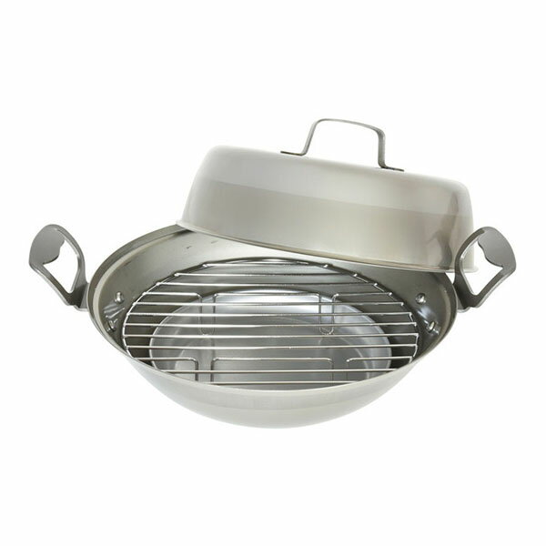 Cooker - belmont ベルモント H027C 鉄製 燻製鍋27cm belmont キャンプ アウトドア トレッキング 登山 バーベキュー