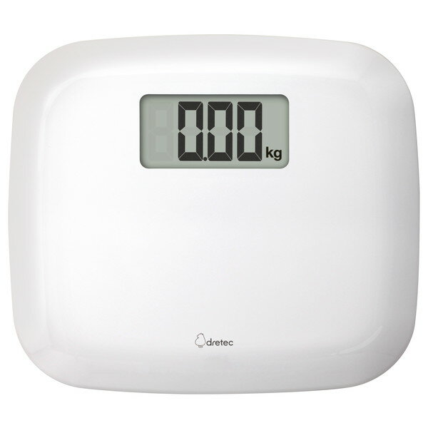 BS-183WT DRETEC ホワイト ボディスケール 「リフェロ」