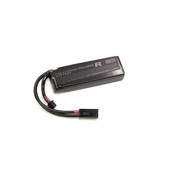 PSE リポR バッテリー ミニSタイプ 7.4V 2050mAh MAX50C KRYTAC(クライタック) SDP/PDW 対応 エアガン エアーガン 電動ガン エボ リポ 東京マルイ製電動ガン 純正互換