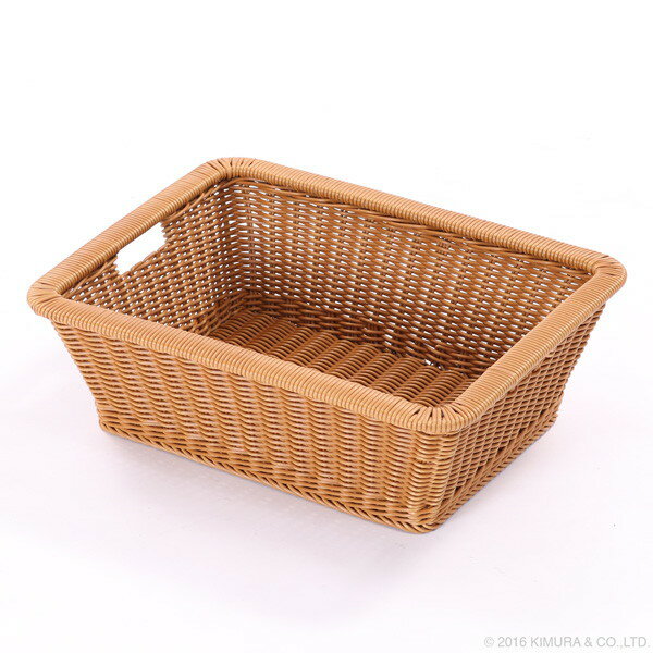 Rattan - サンフラワーラタン ポリプロピレン ランドリーバスケット 脱衣カゴ GK127PCL メーカー直送