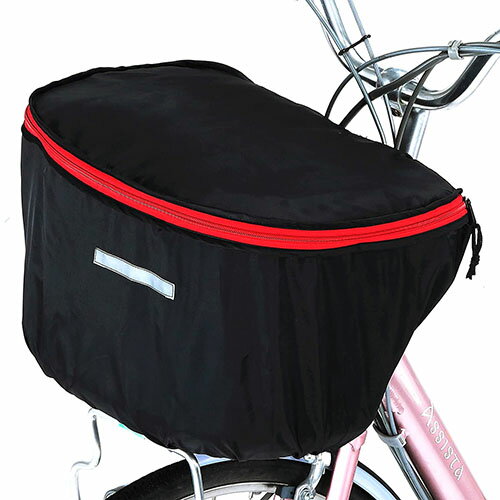 商品説明★ 自転車用の丸型カゴカバーです。※ 返品につきまして・初期不良以外の良品返品はお断りしております。初期不良か否かの判断は、全てメーカー判断とさせていただきます。場合によっては、初期不良にあたらない場合がございます。※ 商品のデザイン、仕様は余儀なく変更となる場合がございます。※ 商品は1点の価格となります。スペック* ポリエステル製* サイズ：高×幅×奥260×405×330mm* カラー：ブラック/レッド