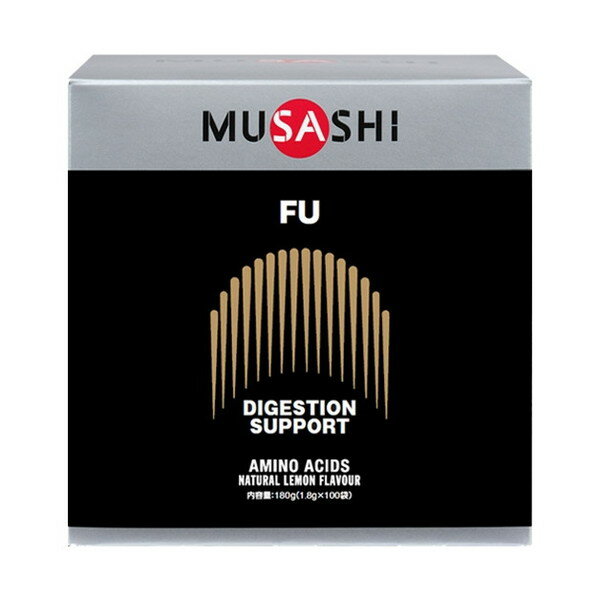 MUSASHI ムサシ FU スティック 100本入り MUSASHI サプリメント コンディショニング ヘルスケア 体づくり アミノ酸 スポーツ ゴルフ ランニング